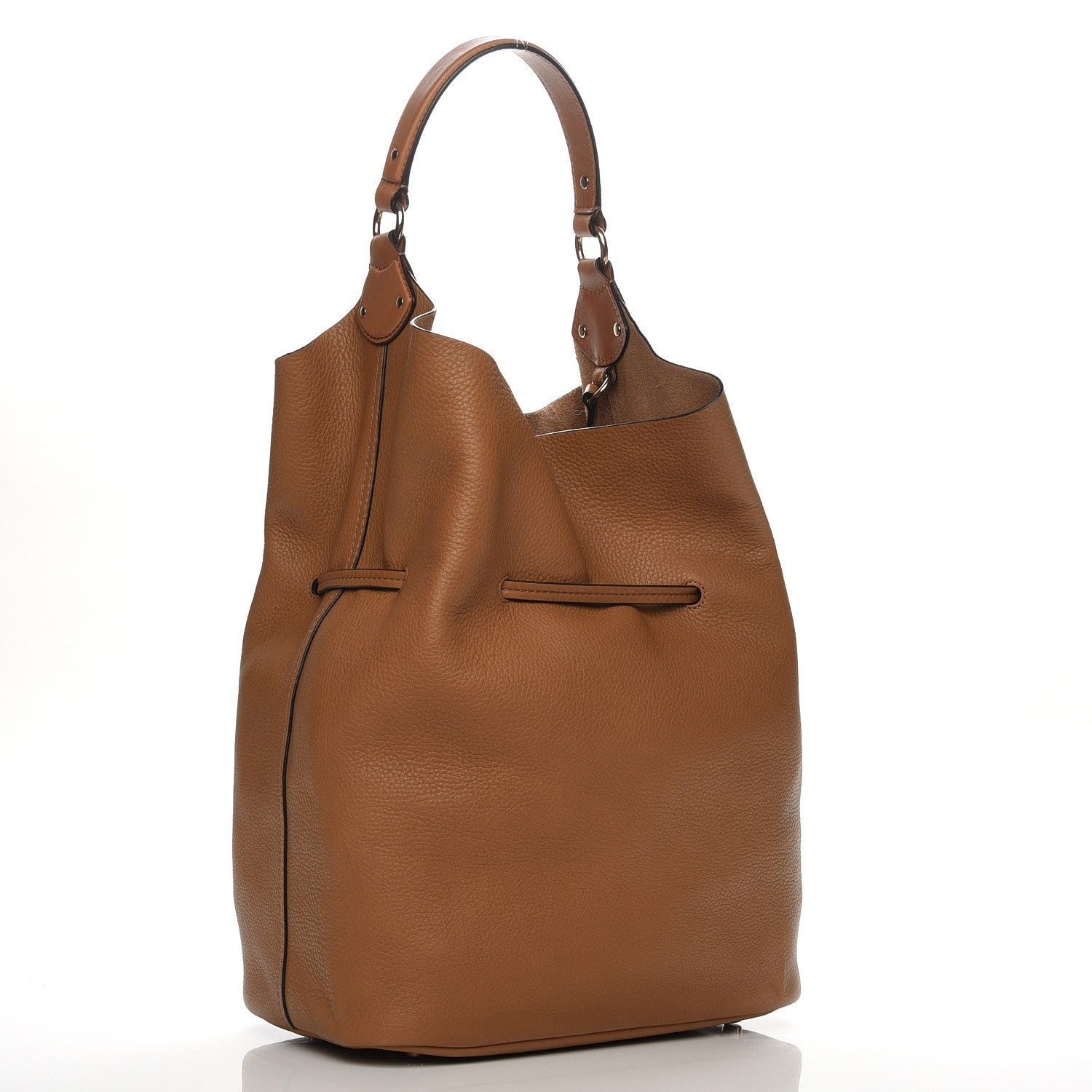 Burberry Grainy Calfskin Large Ashby Hobo Sand 3 of 7