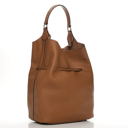 Burberry Grainy Calfskin Large Ashby Hobo Sand 3 of 7