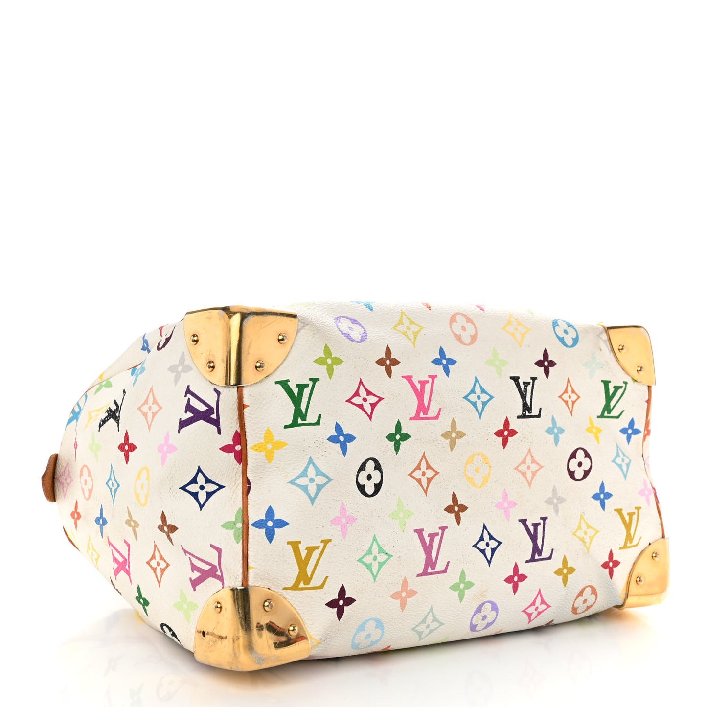 Monogram Multicolor Speedy 30 White