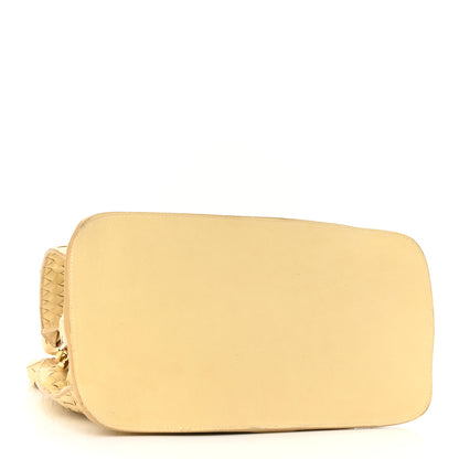 Bottega Veneta Nappa Intrecciato Shoulder Bag Banane 3 of 9
