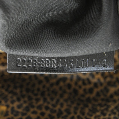 Fendi Calf Hair Leopard Print Chef Hobo Brown 2 of 2