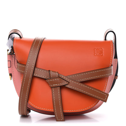 Loewe Calfskin Small Gate Crossbody Bag Orange Blossom 1 of 10