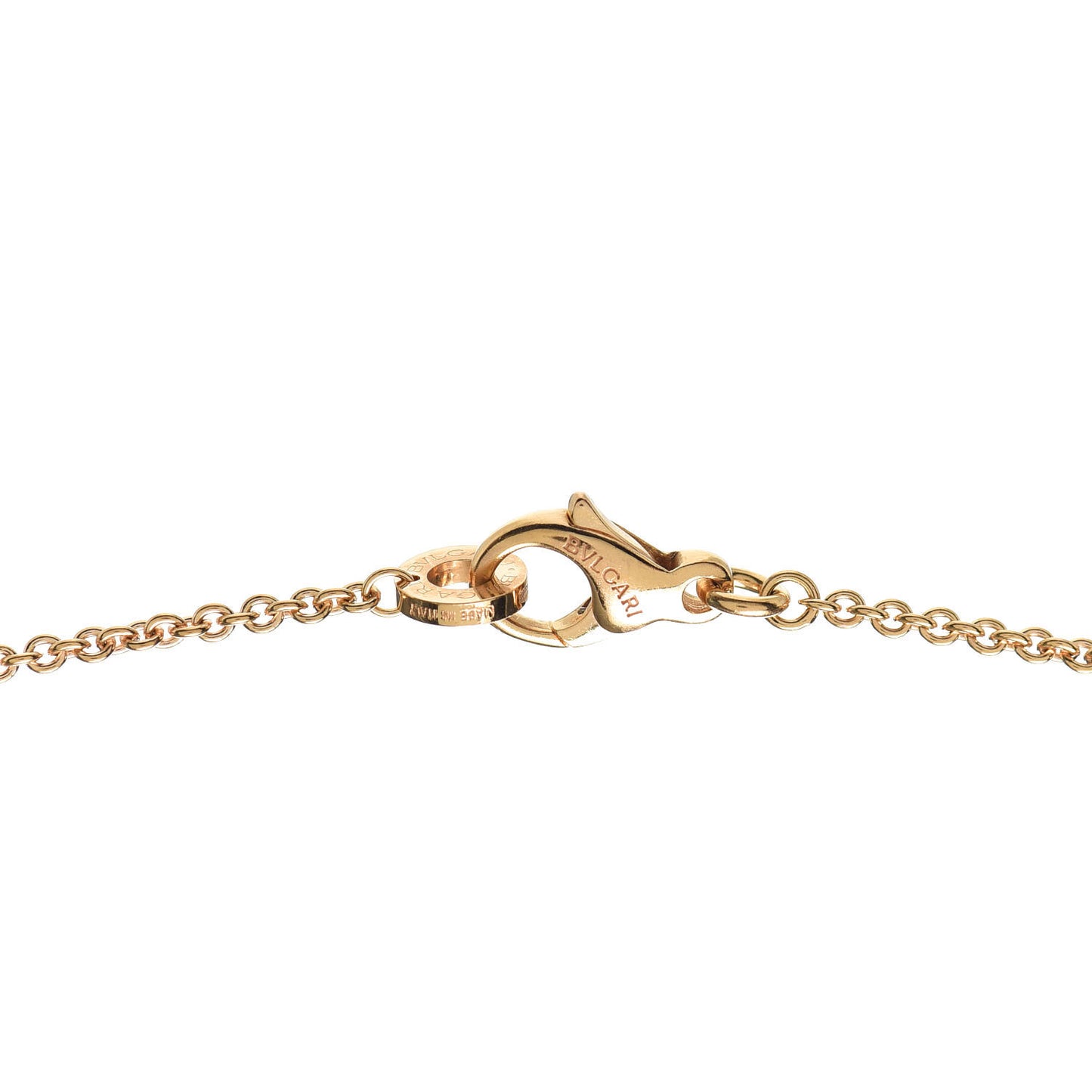 18K Yellow Gold B.Zero1 Pendant Necklace