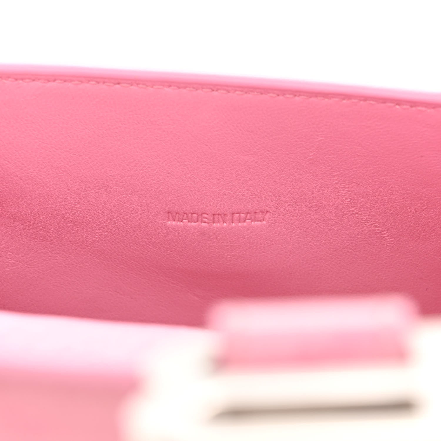Balenciaga Shiny Calfskin Crocodile Embossed Hourglass Top Handle Bag XS Pink 7 of 14