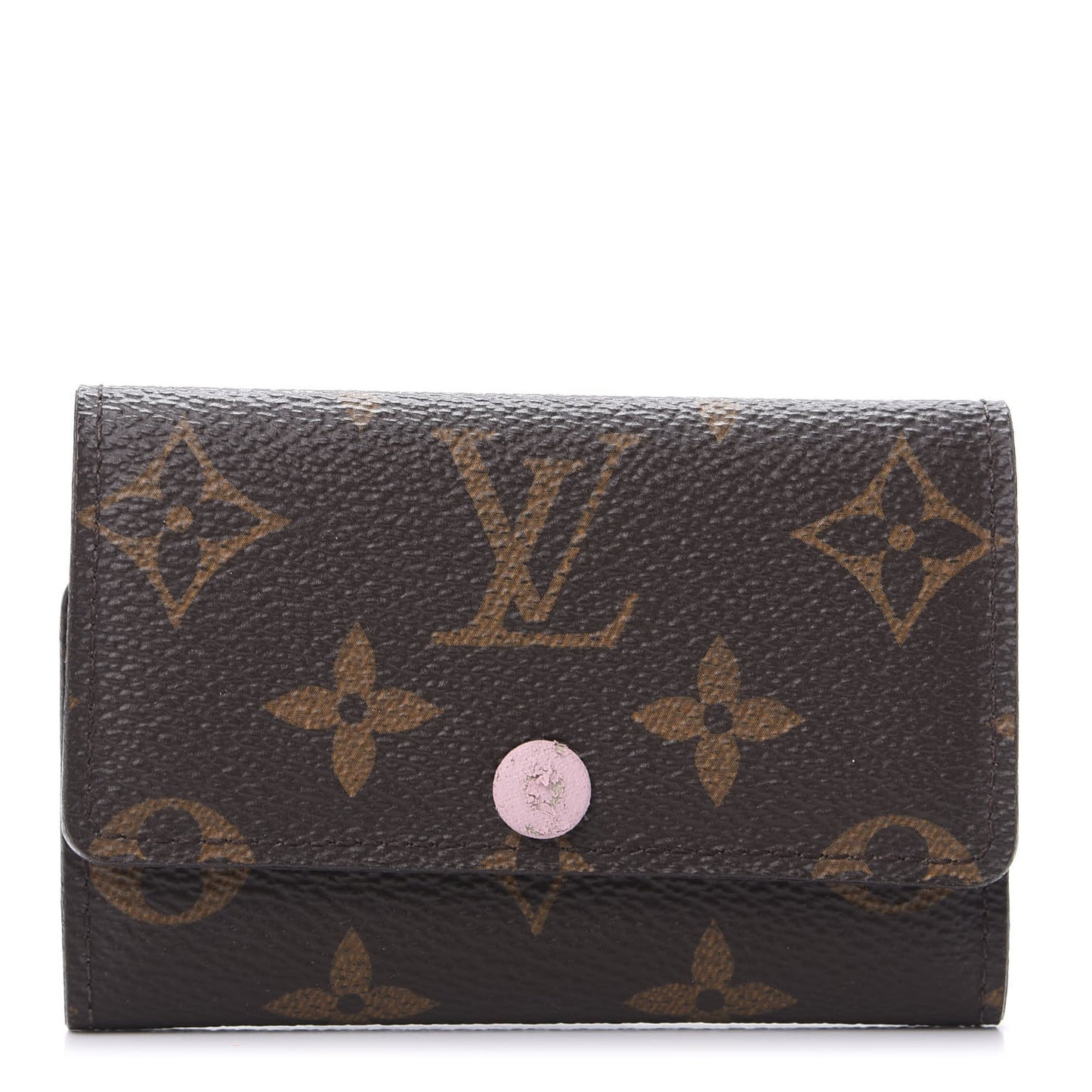 Monogram Multicles 6 Key Holder Rose Ballerine