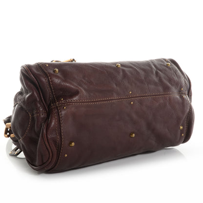 Chloe Leather Medium Paddington Satchel Chocolate 4 of 10
