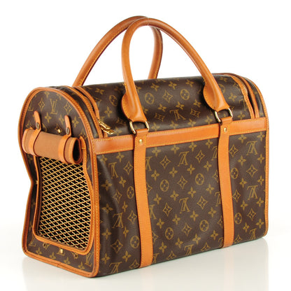 Louis Vuitton Monogram Sac Chien 40 Pet Carrier 4 of 10
