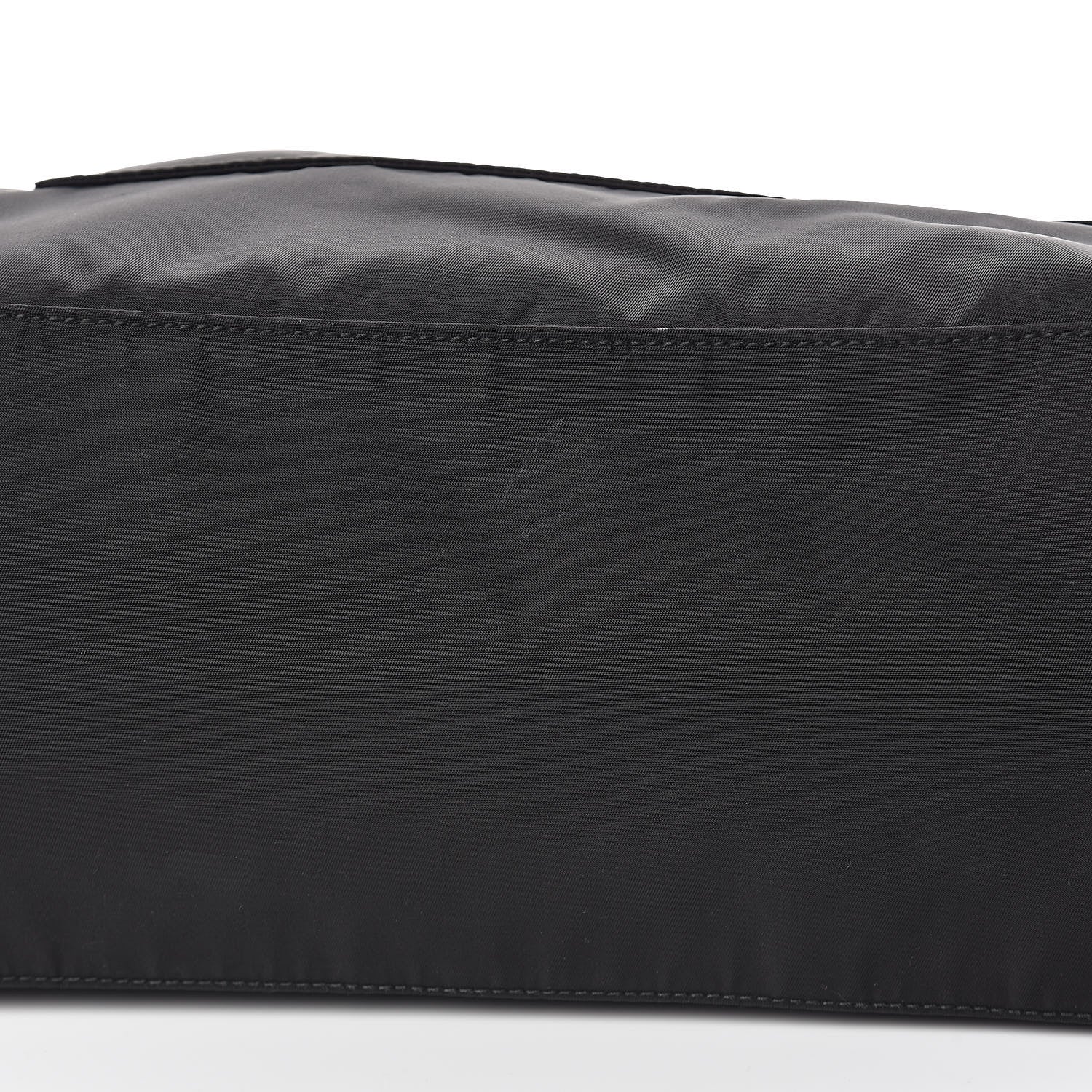 Prada Saffiano Tessuto Nylon Shopping Tote Black 10 of 15