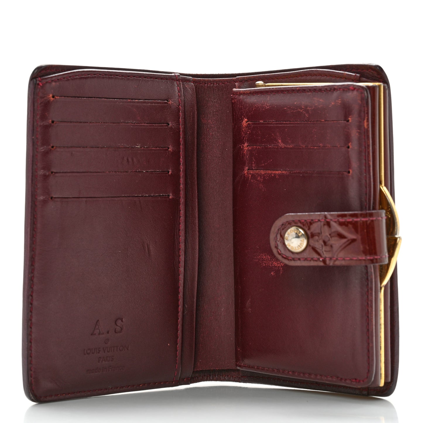 Vernis French Purse Wallet Rouge Fauviste
