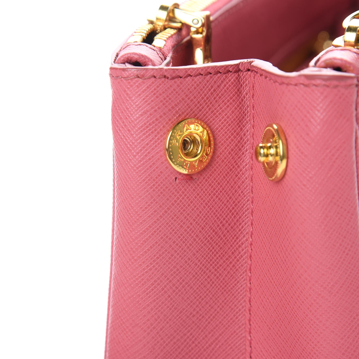 Prada Saffiano Mini Galleria Double Zip Tote Tamaris 18 of 20