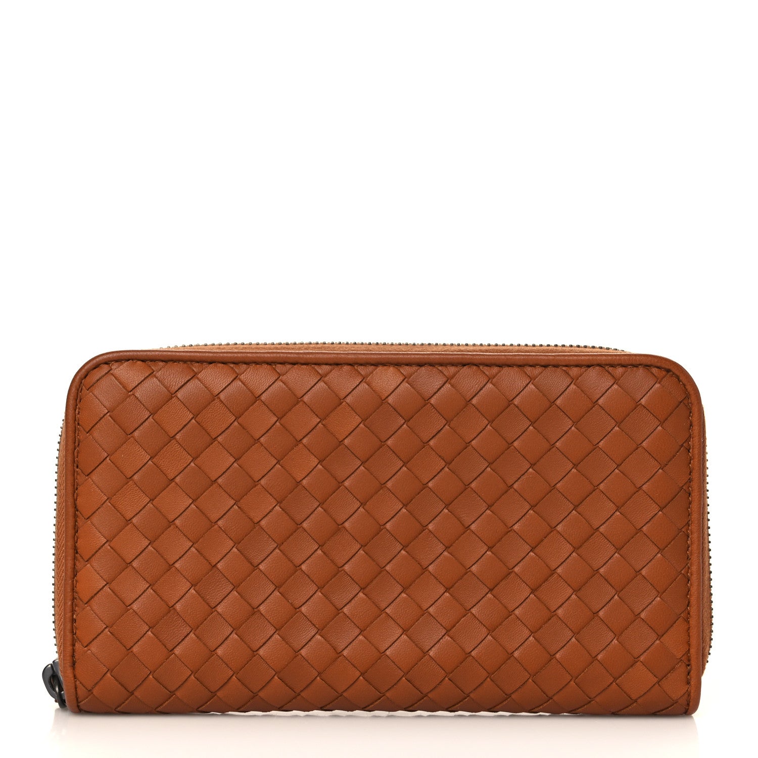 Bottega Veneta Nappa Intrecciato Zip Around Wallet Toscana 1 of 7
