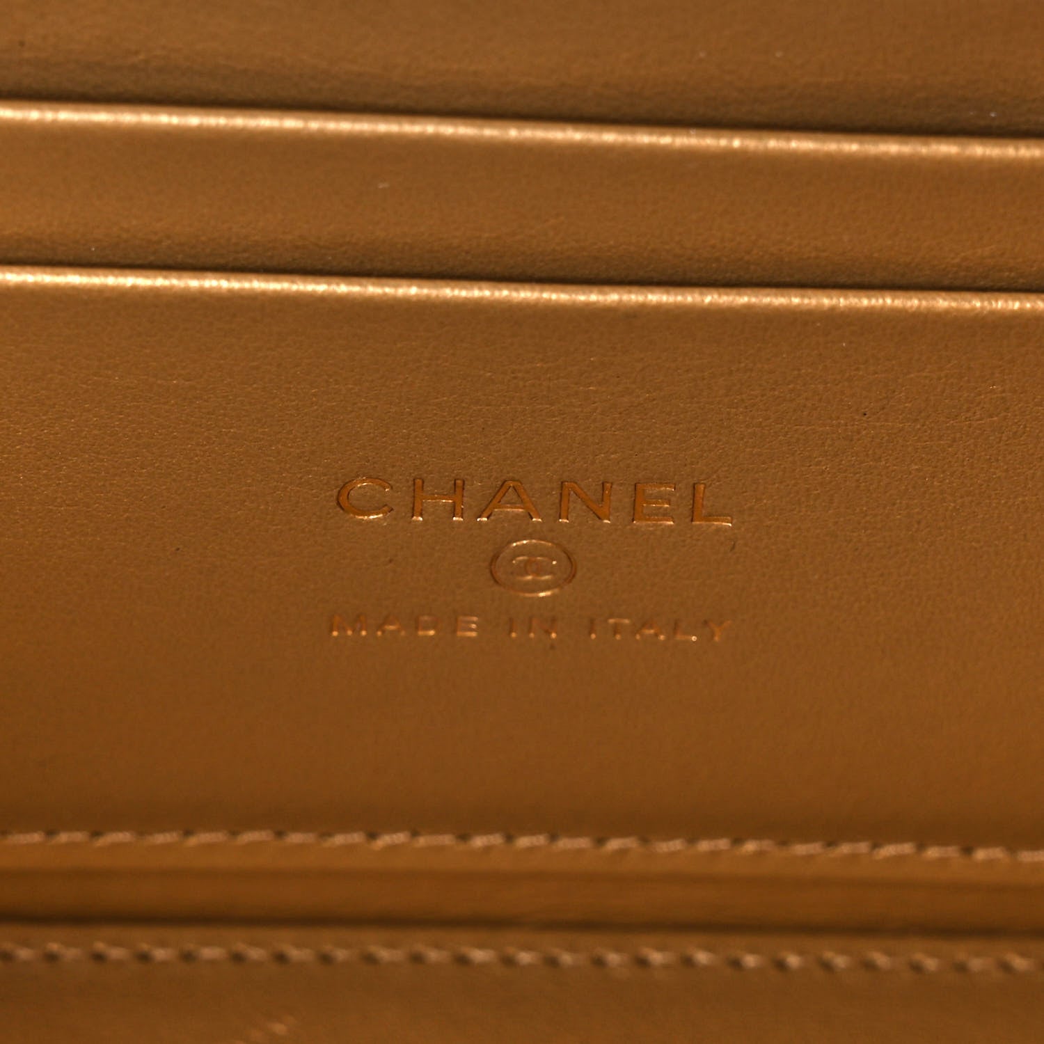 Chanel Lambskin Quilted Small Pearl Crush Vanity Case With Chain Black 7 of 12