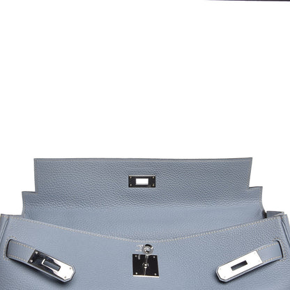 Hermes Togo Kelly Retourne 35 Ciel 11 of 37