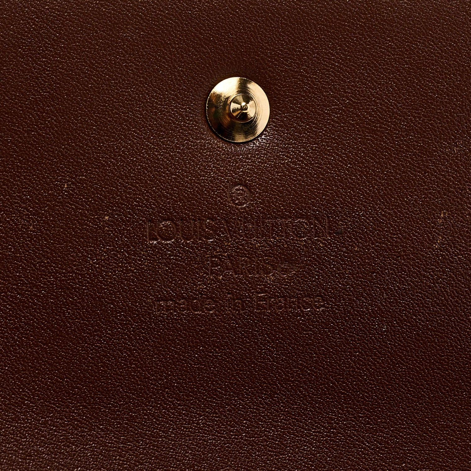 Louis Vuitton Vernis Sarah Wallet Bronze 6 of 8