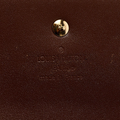 Louis Vuitton Vernis Sarah Wallet Bronze 6 of 8