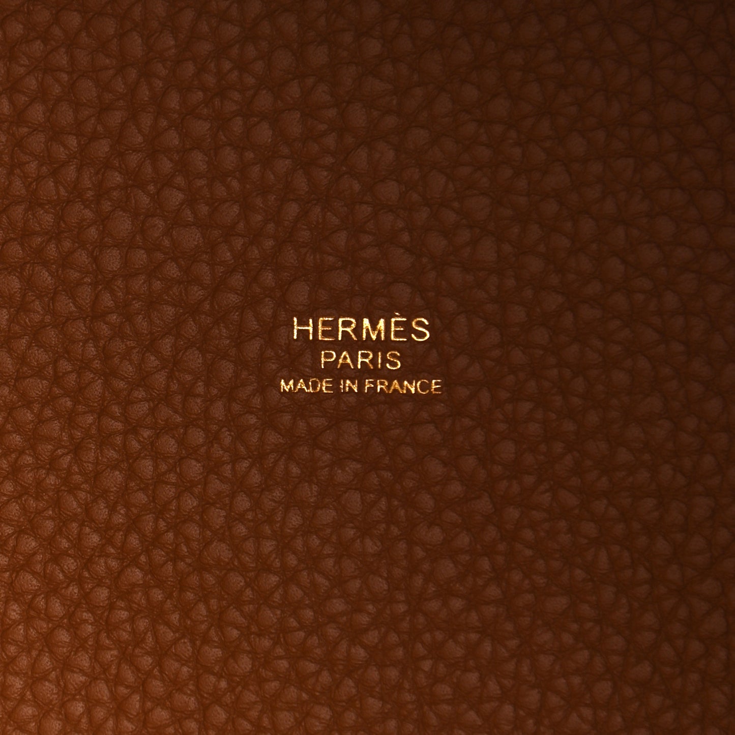 Taurillon Clemence Picotin Lock 18 PM Gold