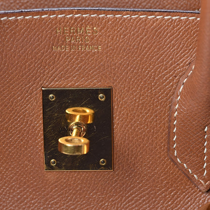 Hermes Courchevel Birkin 35 Gold 13 of 44