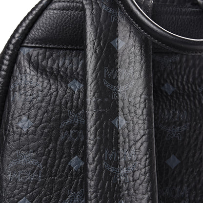 MCM Visetos Studded Medium Stark M Backpack Black 10 of 10