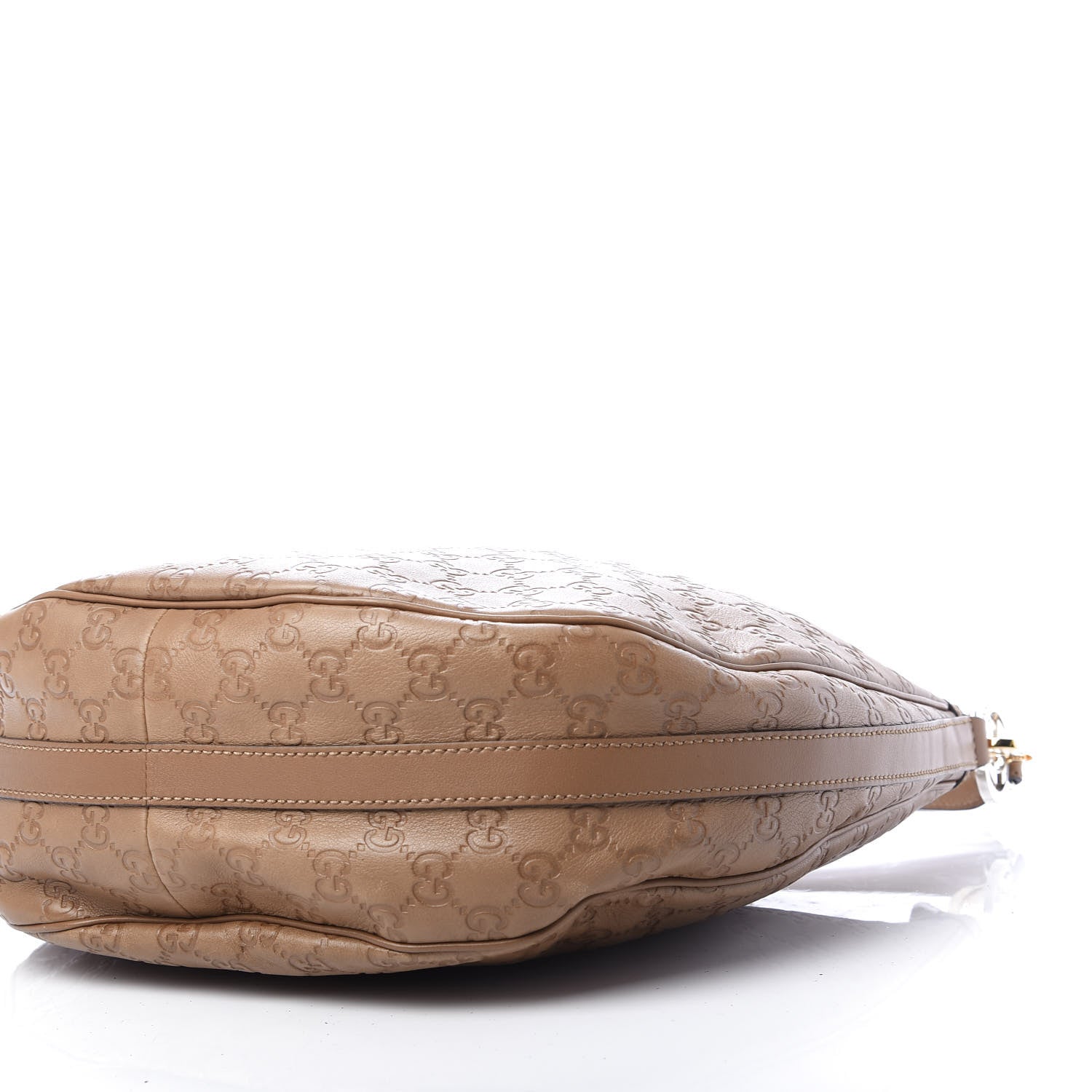 Gucci Guccissima Medium GG Twins Hobo Brown 7 of 11