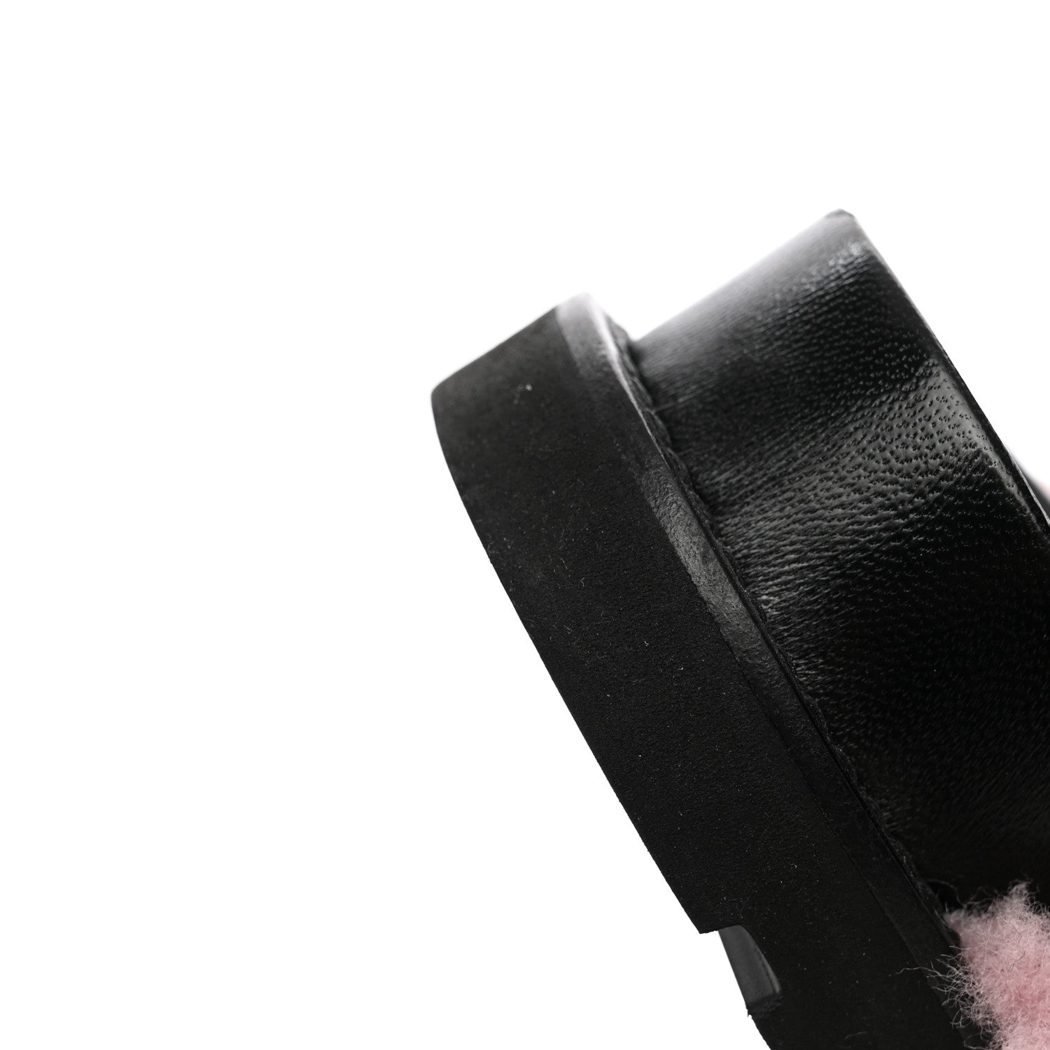 Louis Vuitton Shearling Paseo Sandals 38.5 Pink 13 of 15