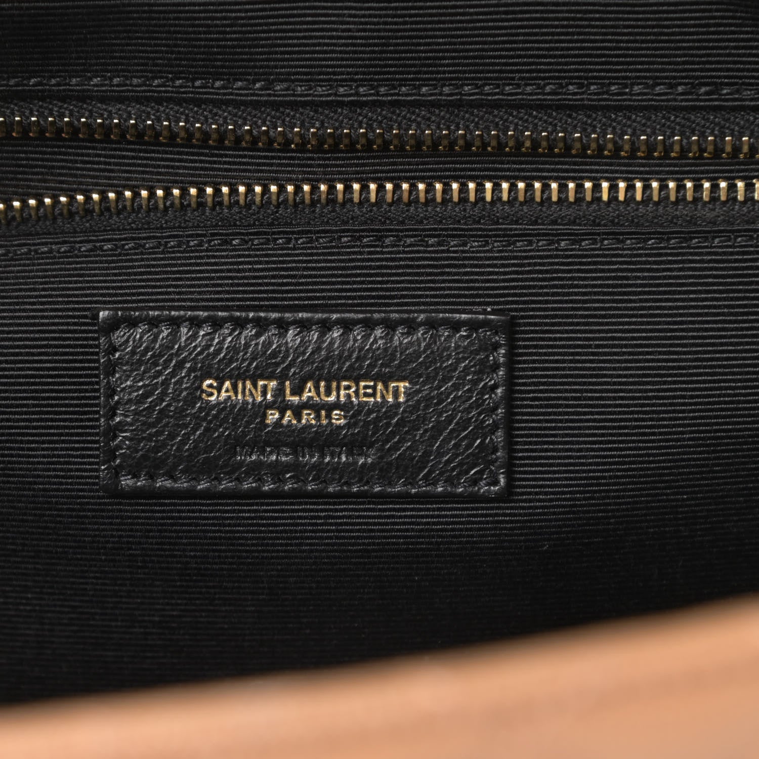 Saint Laurent Grain De Poudre Textured Mixed Matelasse Triquilt Large Monogram Satchel Dune 6 of 12
