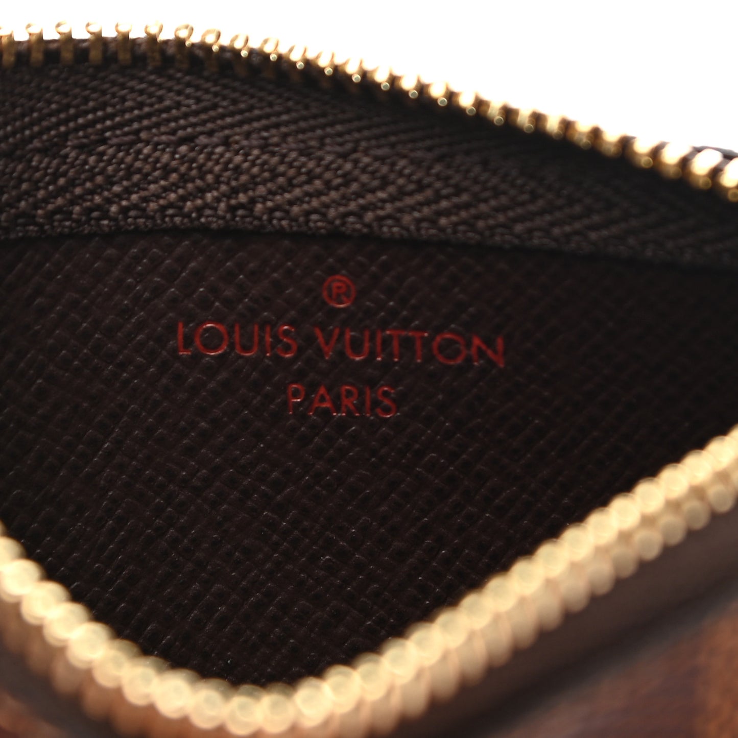 Damier Ebene Key Pouch