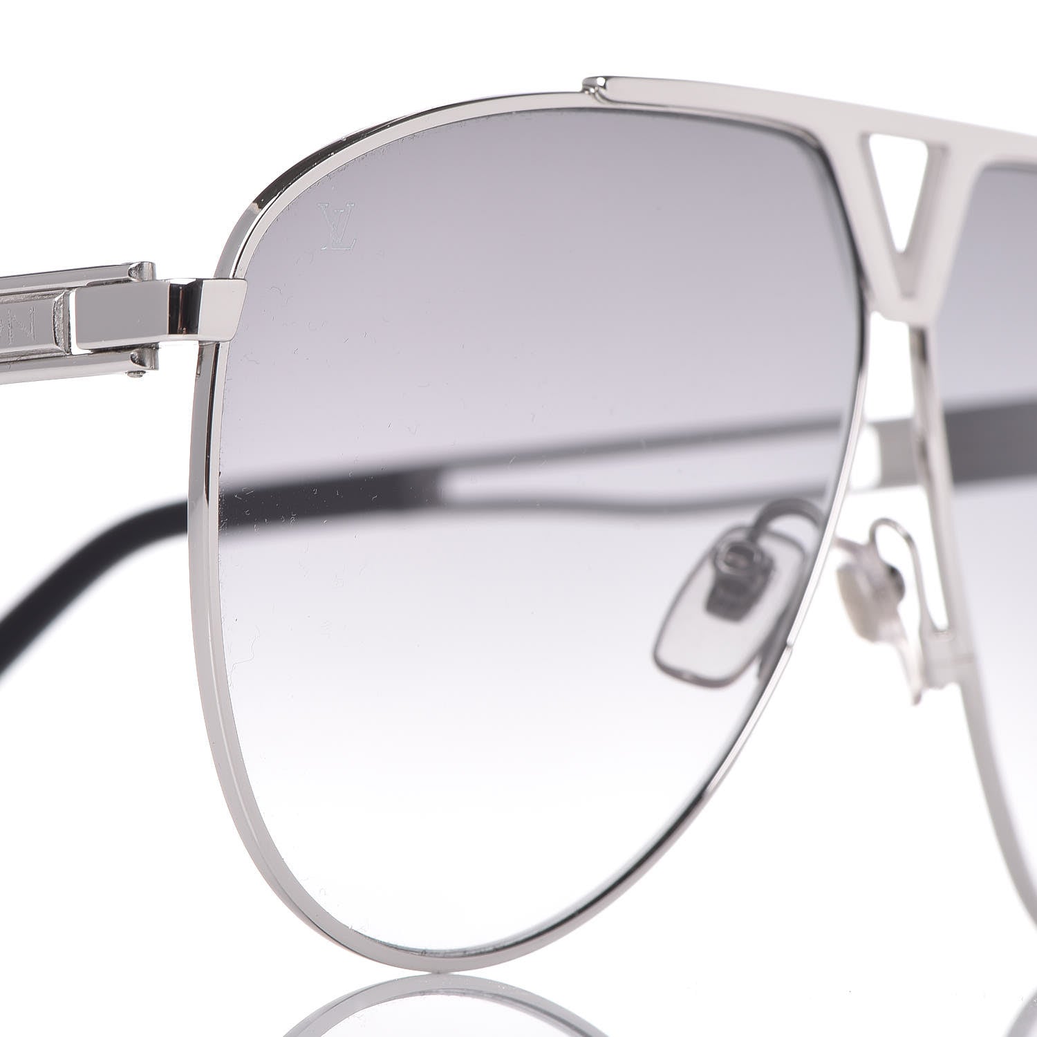 Louis Vuitton Tonca Sunglasses Z2315U Silver 9 of 10