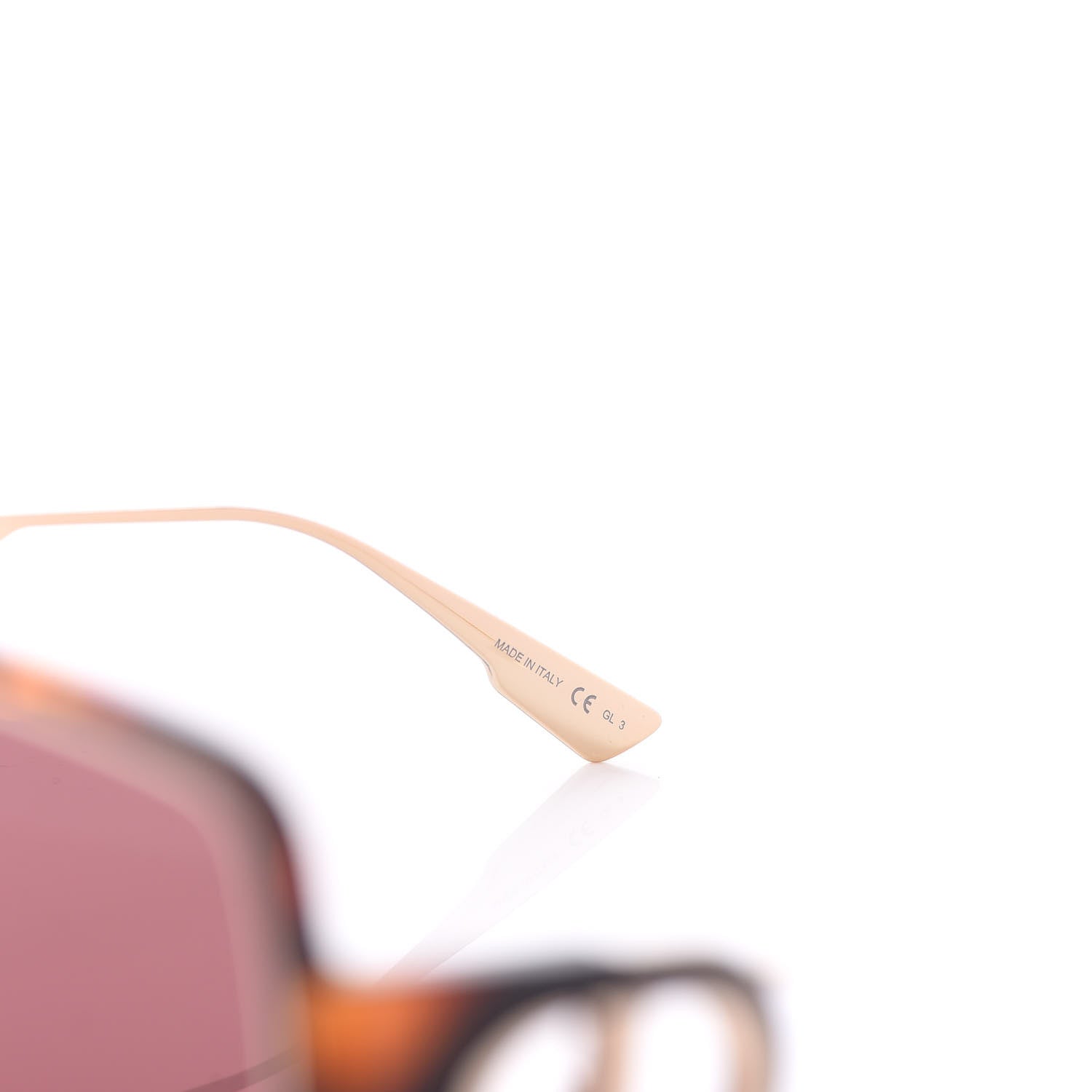 Christian Dior Acetate Square 30 Montaigne 2 Sunglasses Tortoise 6 of 7