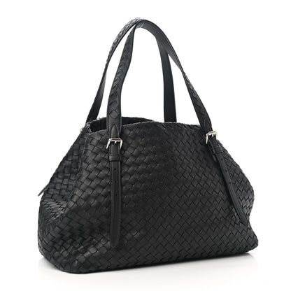 Bottega Veneta Nappa Intrecciato Medium Seamless Tote Black 3 of 10