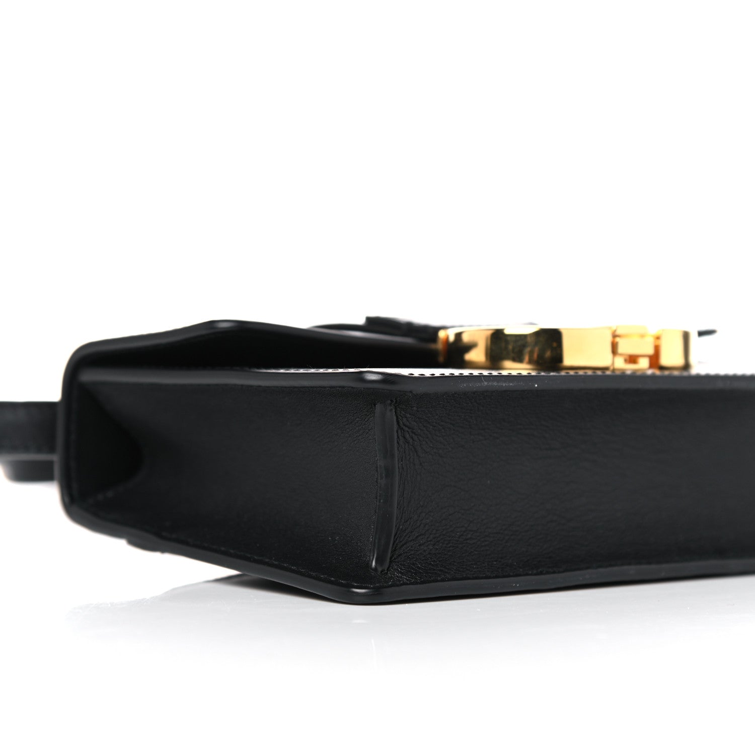 Christian Dior Smooth Calfskin Micro 30 Montaigne Flap Bag Black 6 of 7