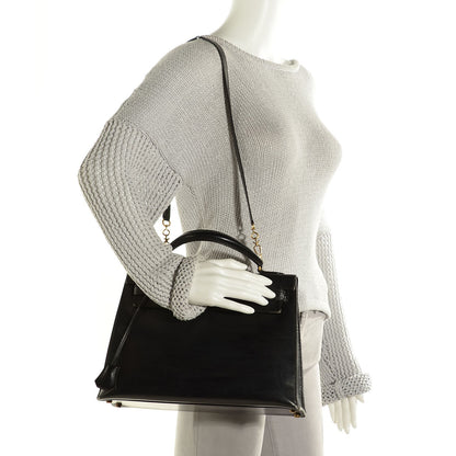 Hermes Box Kelly Sellier 32 Black 2 of 25