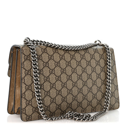 Gucci GG Supreme Monogram Small Dionysus Shoulder Bag Taupe 3 of 12