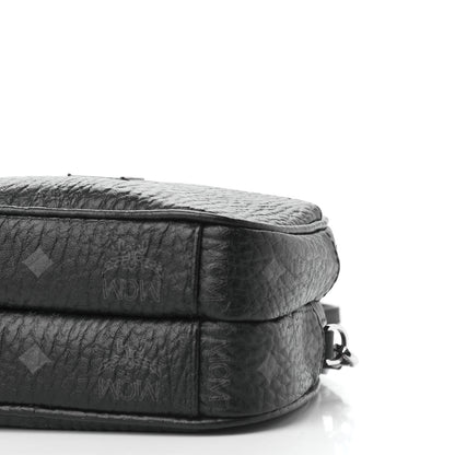 MCM Visetos Camera Crossbody Bag Black 9 of 9