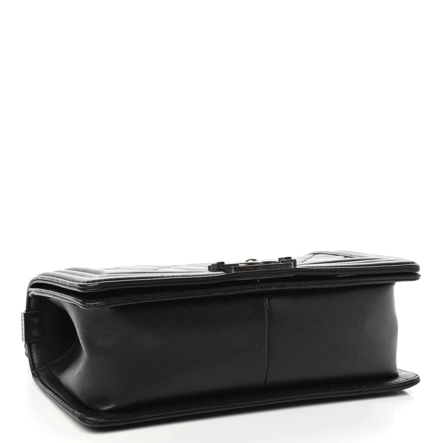 Chanel Calfskin Quilted Medium Boy Flap Black 4 of 10