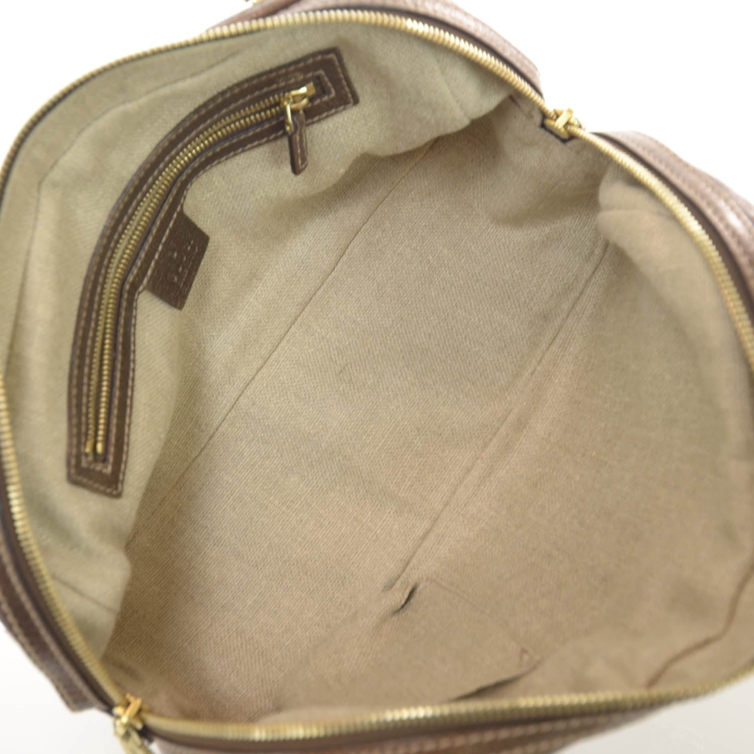 Gucci Leather Capri Small Bowler Bronze 11 of 11