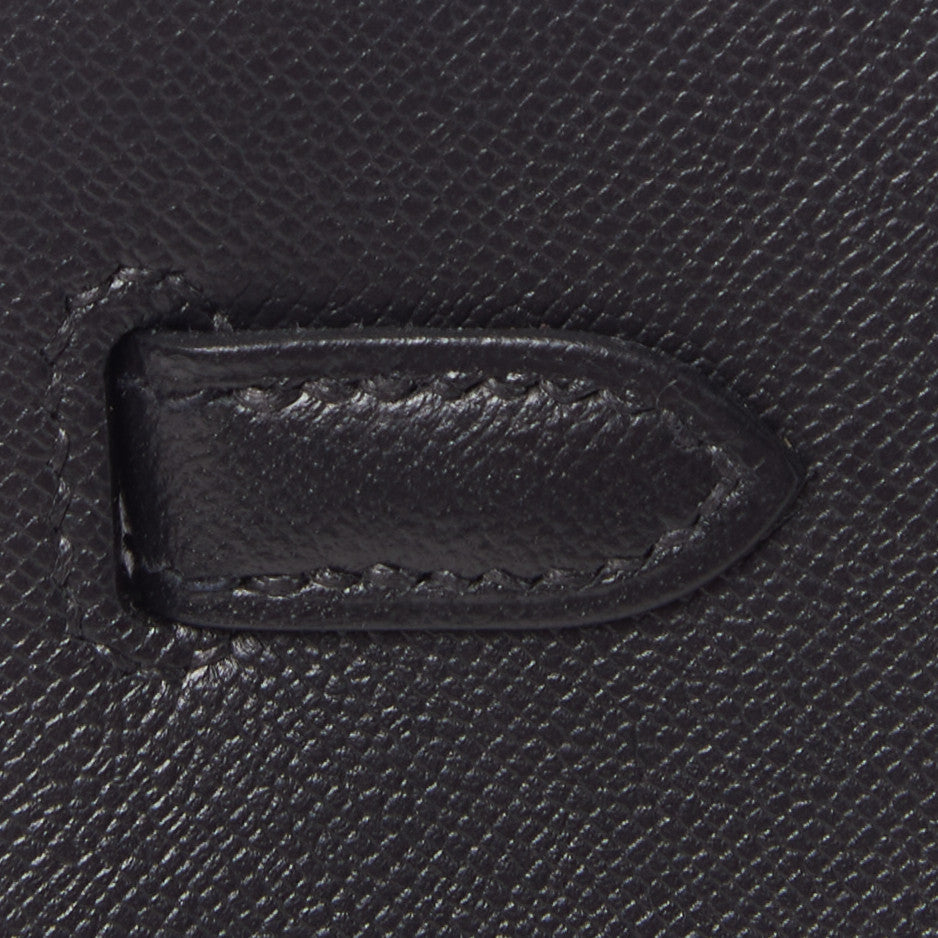 Madame Calfskin Birkin Sellier 25 Black