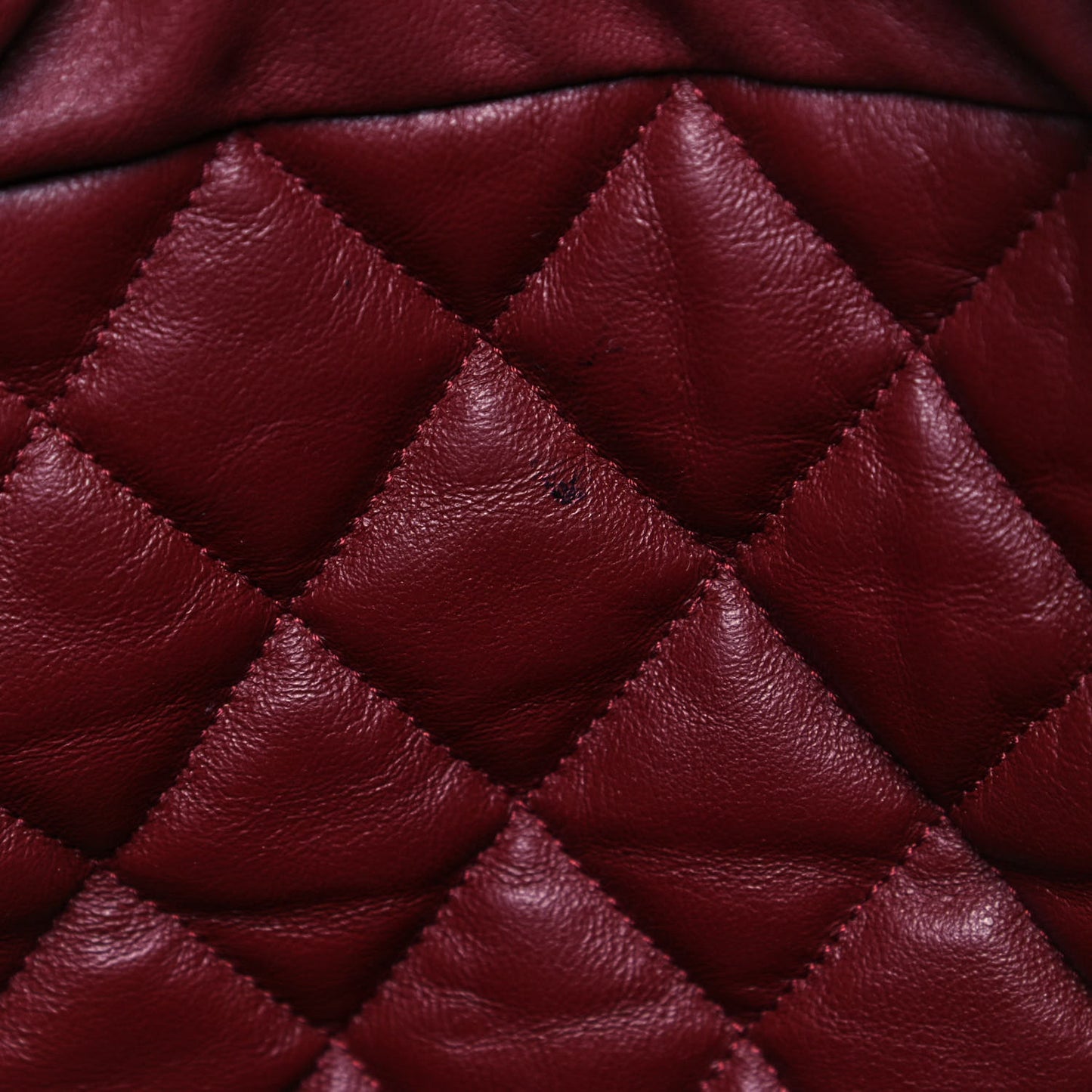 Lambskin Quilted Extra Large Coco Cocoon Reversible Tote Black