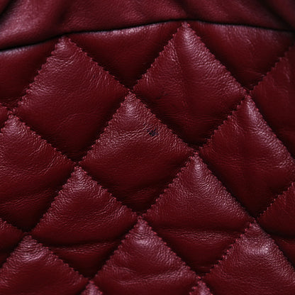 Chanel Lambskin Quilted Extra Large Coco Cocoon Reversible Tote Black 14 of 14
