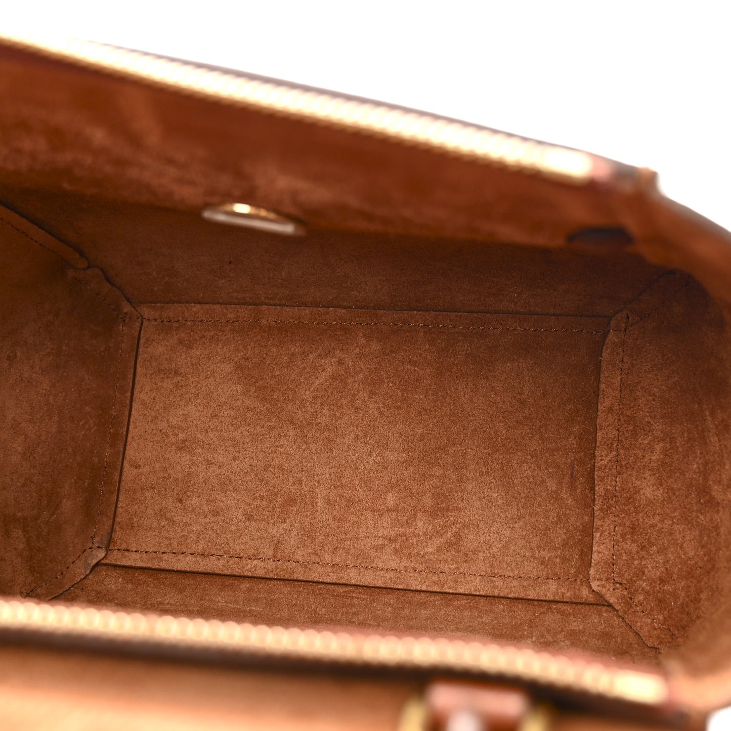 Grained Calfskin Nano Belt Bag Caramel