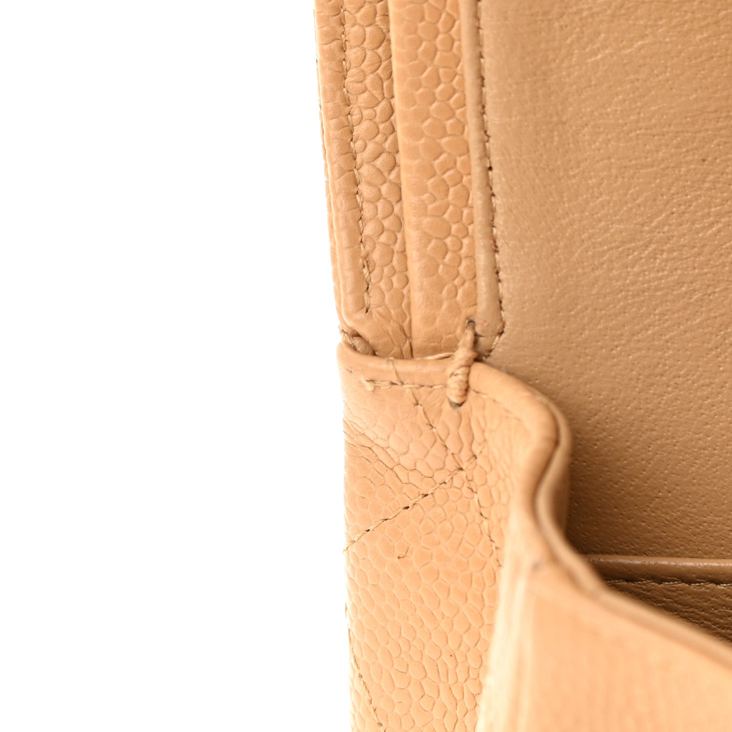 Chanel Caviar Quilted Medium Double Flap Beige 20 of 20