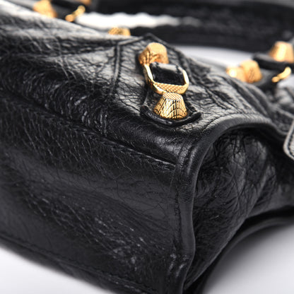 Balenciaga Agneau Giant 12 Gold Hardware Mini City Black 11 of 20