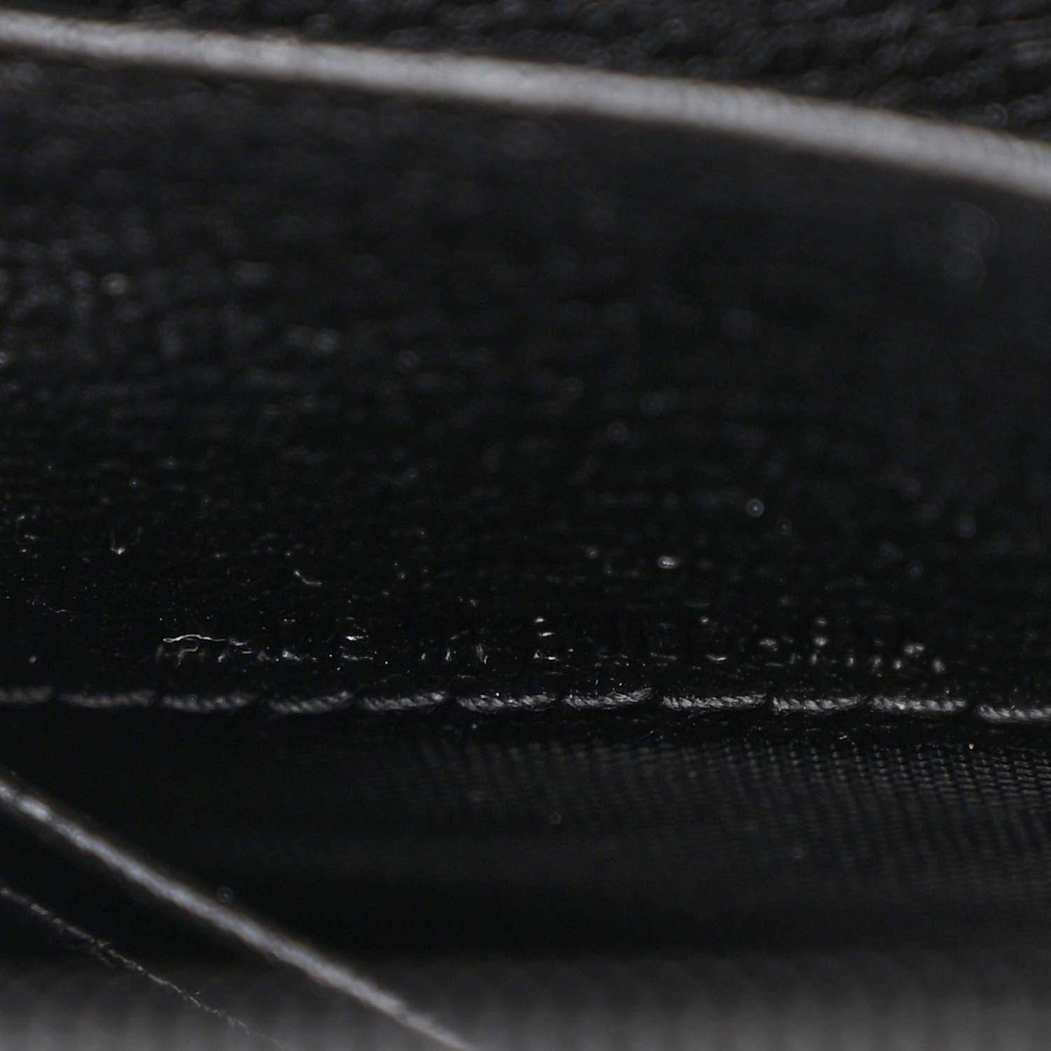 Jimmy Choo Calfskin Crocodile Embossed Palace Wallet On Chain Black 7 of 11