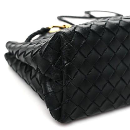 Bottega Veneta Nappa Intrecciato Small Andiamo Shoulder Bag Black 8 of 9