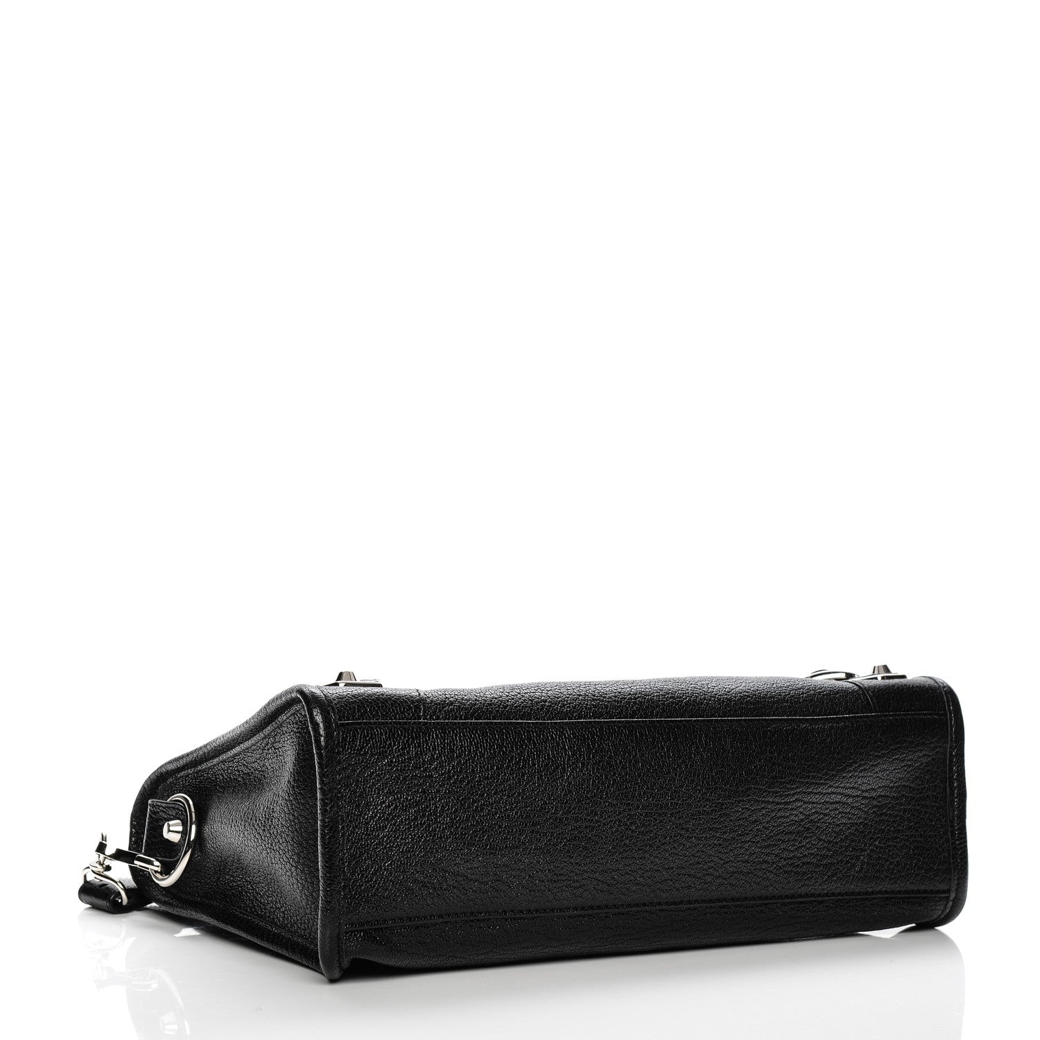 Balenciaga Chevre Silver Metallic Edge Hardware S City Black 4 of 7