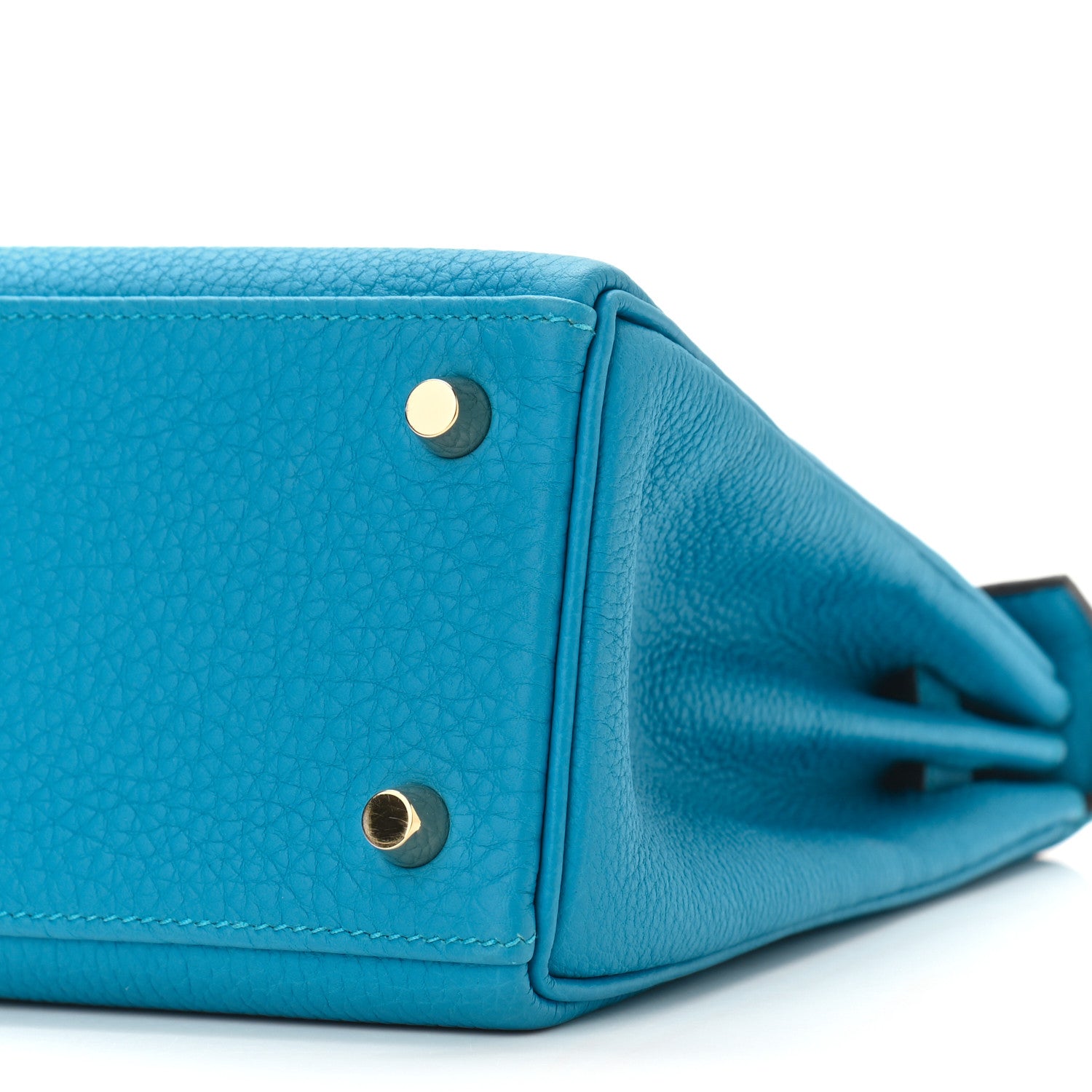 Hermes Togo Kelly Retourne 25 Bleu Zanzibar 10 of 11
