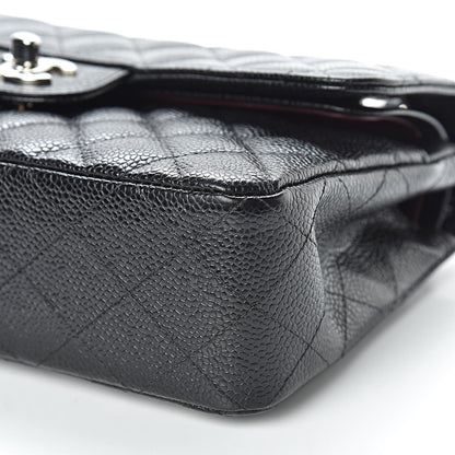 Chanel Caviar Quilted Small Double Flap Black 11 of 13