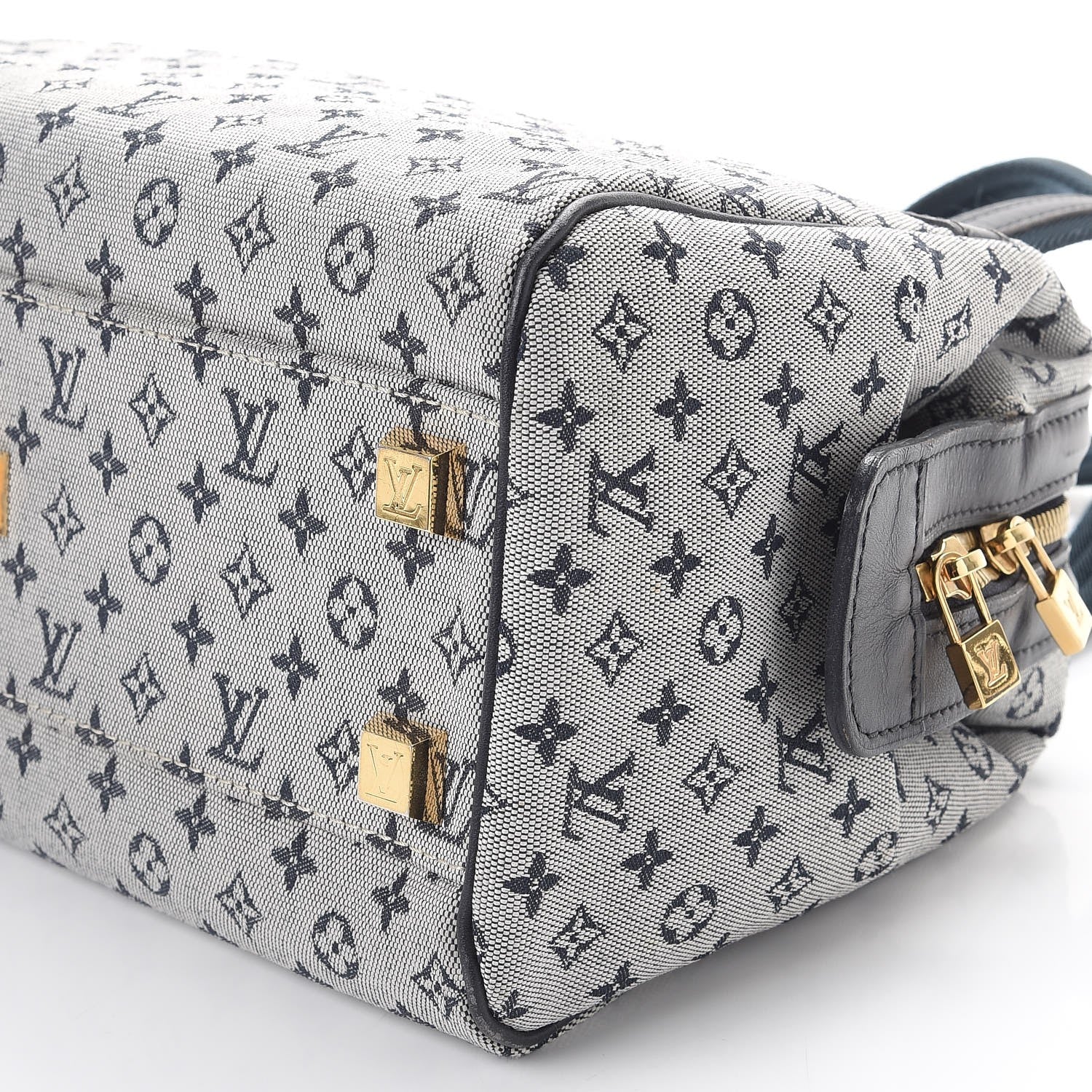 Louis Vuitton Mini Monogram Josephine PM Blue 11 of 12