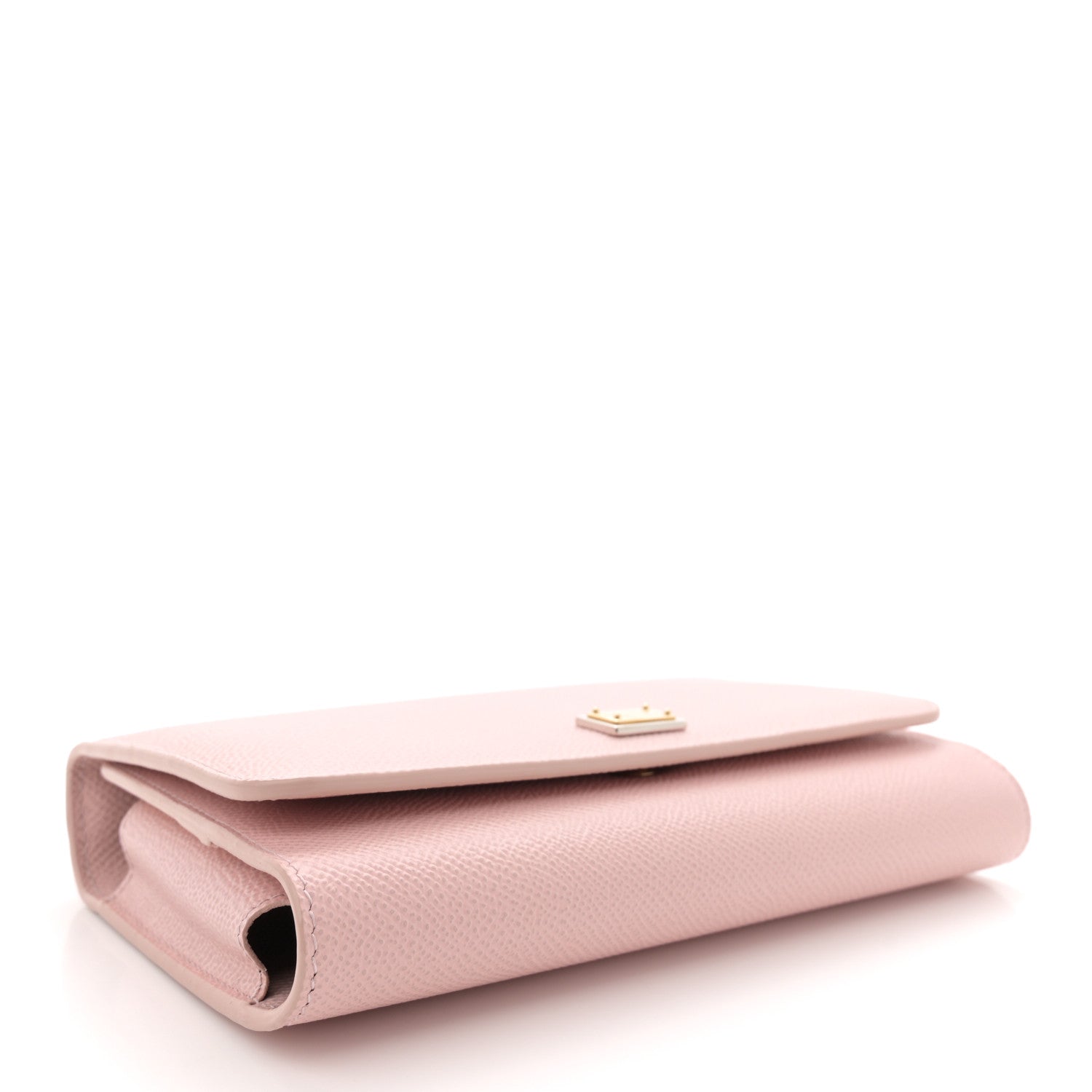 Dolce & Gabbana Dauphine Gloss Chain Strap Phone Bag Cipria 4 of 13