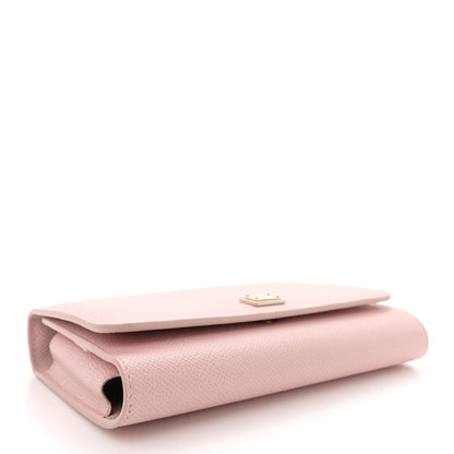 Dolce & Gabbana Dauphine Gloss Chain Strap Phone Bag Cipria 4 of 13