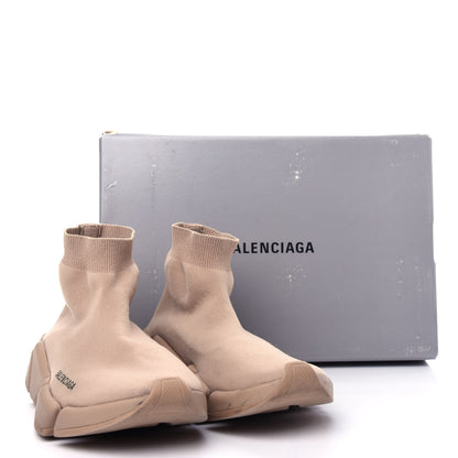 Balenciaga Technical 3D Recycled Knit Womens Speed 2.0 Sneakers 39 Monocolor Beige 11 of 11